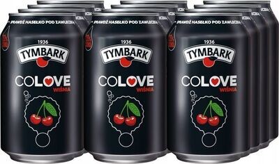 24 x Tymbark Colove Cola Kirschgeschmack 24x330ml 24 x Tymbark Colove Cola Kirschgeschmack 24x330ml