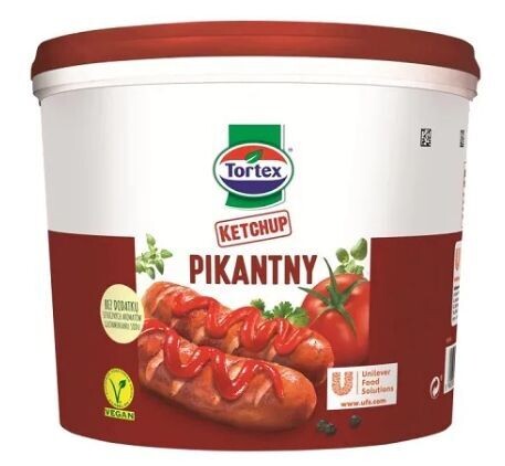 11kg Tortex Ketchup würzige Tomate 2 x 5,5 kg Gastro Imbiss Restaurant