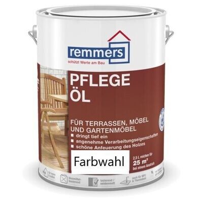 Remmers Pflege - Öl für die Terrasse 2,5L Farbwahl