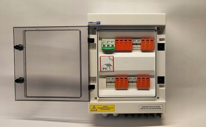 ANSCHLUSSKASTEN SOLAR PHOTOVOLTAIK DC 3-Strings 1000V ANSCHLUSSKASTEN SOLAR PHOTOVOLTAIK DC 3-Strings 1000V