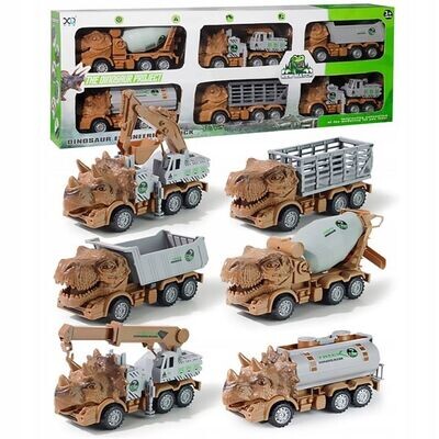 Kinder Dinosaurier Spielzeug LKW Spielzeugauto XXL Set