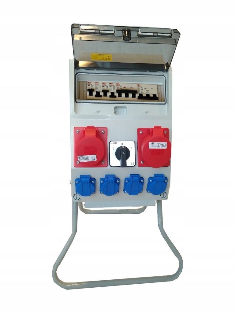 Elektro-Wandverteiler 4 x 230 V 16A / 1 x 16A /  1 x 32A komplett Set Baustromverteiler GEBÄUDESCHALTANLAGE Schaltanlage
