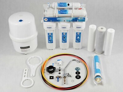 5 Stufen Filter Wasseraufbereitung Umkehrosmoseanlage Wasserfilter Starter Set