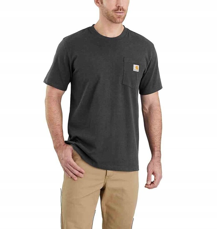 Carhartt Herren T-Shirt Workwear Arbeit Kurzarm Shirt Heavyweight Pocket Carbon Carhartt Herren T-Shirt Workwear Arbeit Kurzarm Shirt Heavyweight Pocket Carbon