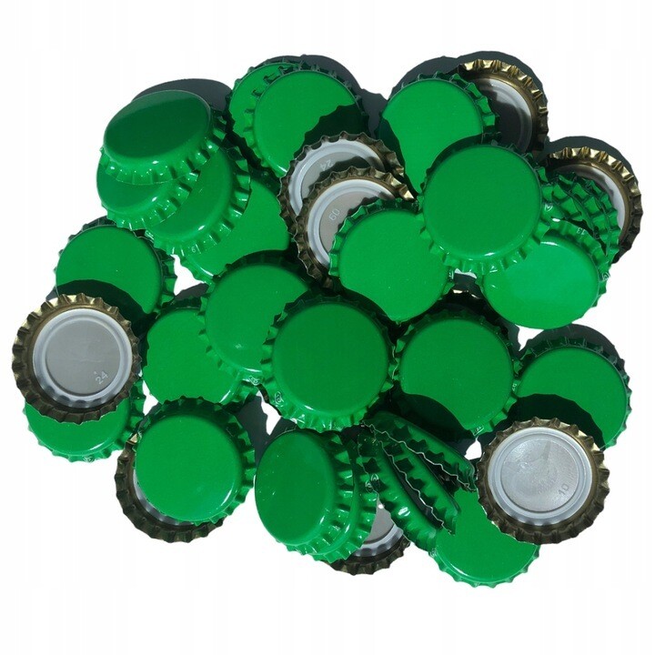 Kronkorken Bier Deckel Wein 26mm stark GRÜN 50 Stück Kronkorken Bier Deckel Wein 26mm stark GRÜN 50 Stück