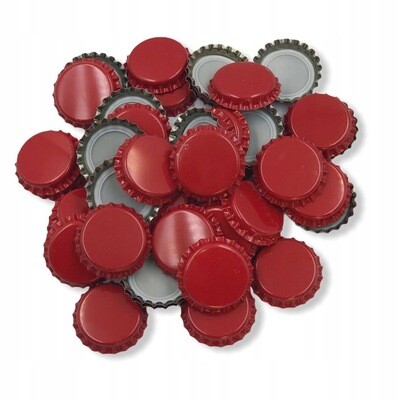 Kronkorken Bier Deckel Wein 26mm stark ROT 50 Stück Kronkorken Bier Deckel Wein 26mm stark ROT 50 Stück