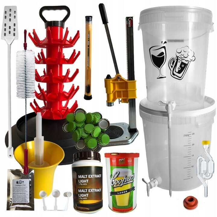 Hausbrauerei BIERBRAU-KIT Bier Heimbier XXXL Starter Set Coopers Brauerei