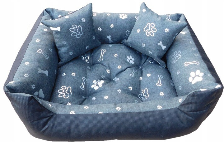 XXL Hundebett Hundekissen Tierbett Katzenbett Hundekorb Schlafplatz  100x75cm