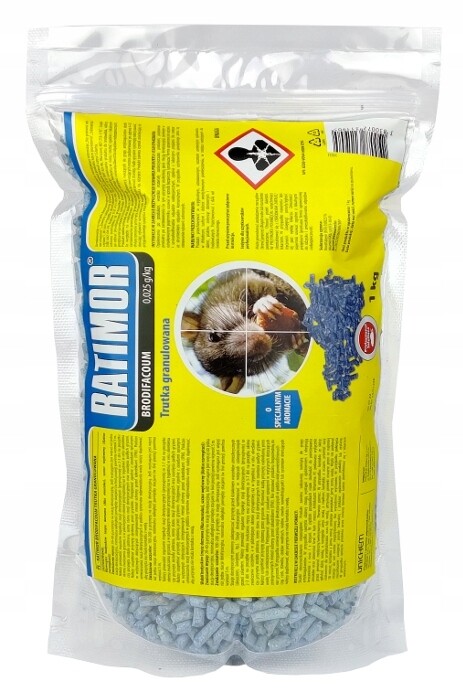 3kg Granulat Rattenköder Mäuse Ratten Köder Bekämpfung  Rattengift Hochwirksam