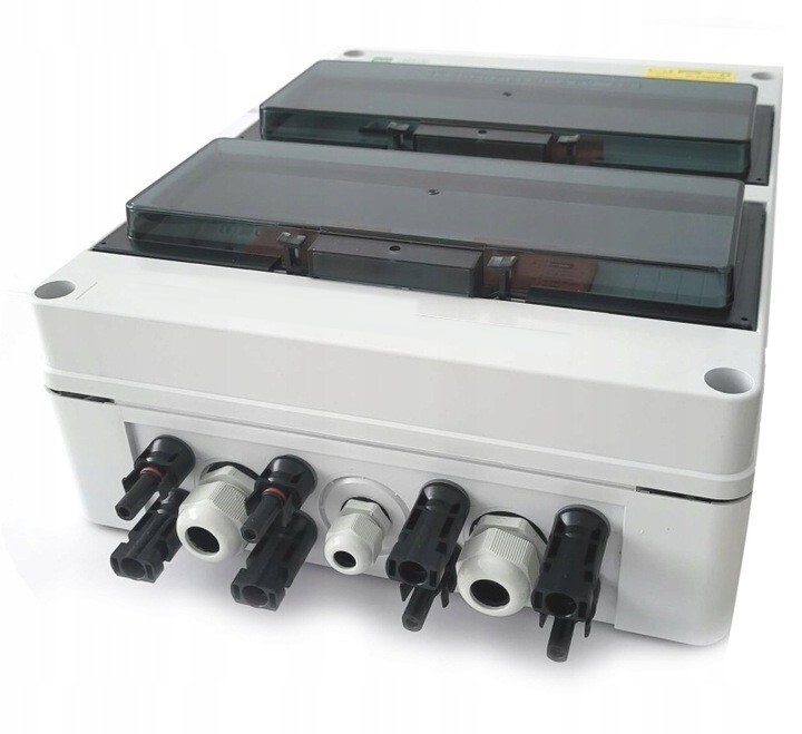 ANSCHLUSSKASTEN SOLAR PHOTOVOLTAIK SCHALTANLAGE PV AC DC 2 STRING MC4 ANSCHLUSSKASTEN SOLAR PHOTOVOLTAIK SCHALTANLAGE PV AC DC 2 STRING MC4