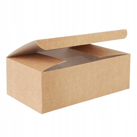 ECO Box Huhn 16x10x6cm 100 Stück Nuggets Burger- und Pommes-Box Restaurant Imbiss Foodtruck Bistro