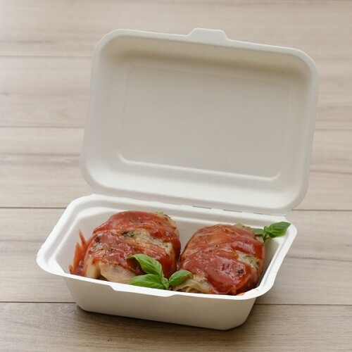 Einwegverpackung Pommes Menü Öko  100 Stück Restaurant Imbiss Foodtruck Bistro