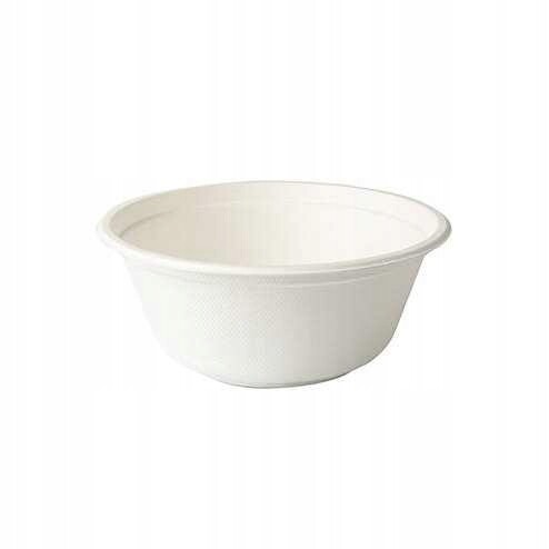 Einwegschüssel ECO aus Zuckerrohr 350ml x 100 Stück Restaurant Imbiss Foodtruck Bistro