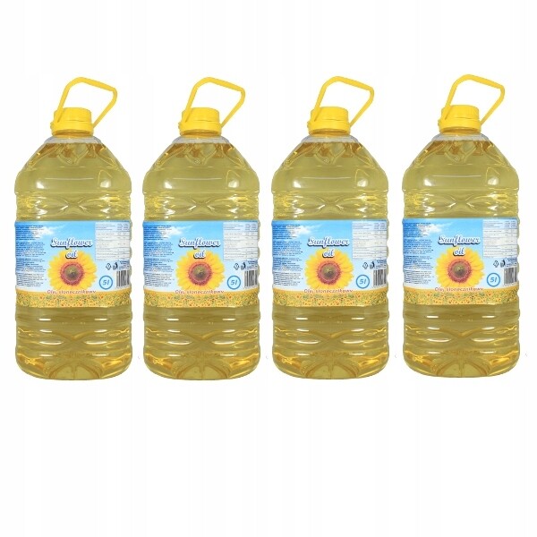 RAFFINIERTES SONNENBLUMENÖL 20L 4 X 5L Gebinde Gastro Restaurant Imbiss Foodtruck