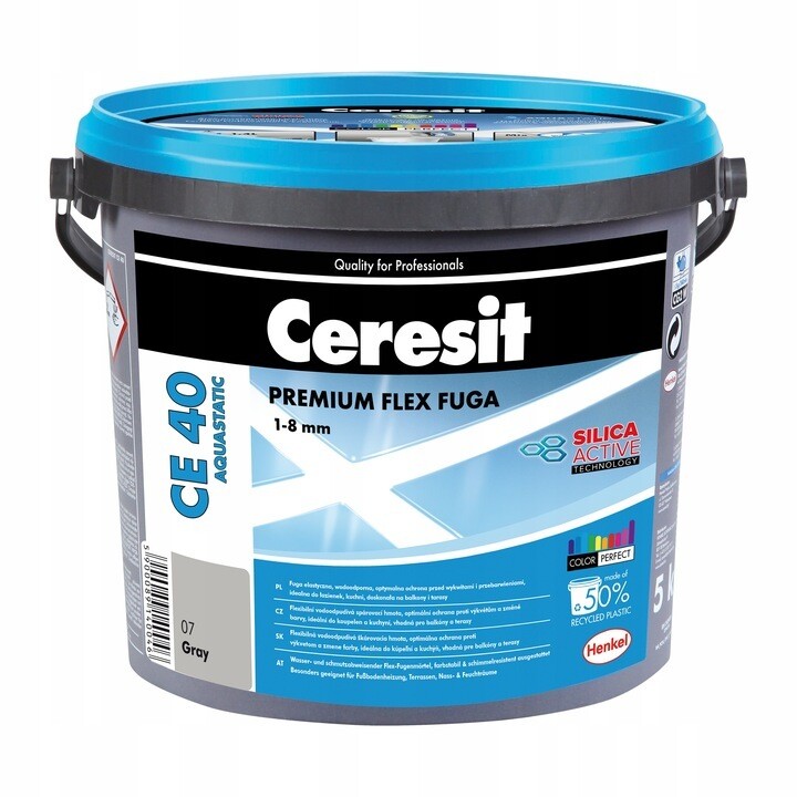 Ceresit CE 40 flexibler Fugenmörtel 5 kg  Grau