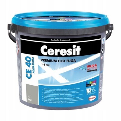 Ceresit CE 40 flexibler Fugenmörtel 5 kg Steel