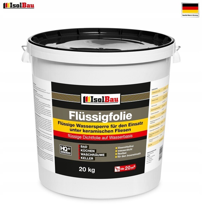 IsolBau FLEXIBLE FLÜSSIGFOLIEN-BAD-ISOLIERUNG 20 kg