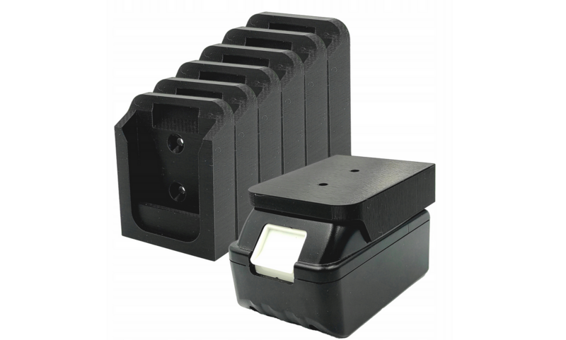 6× Akku Batterie Halter Wandhalter MAKITA LXT 18V 6× Akku Batterie Halter Wandhalter MAKITA LXT 18V