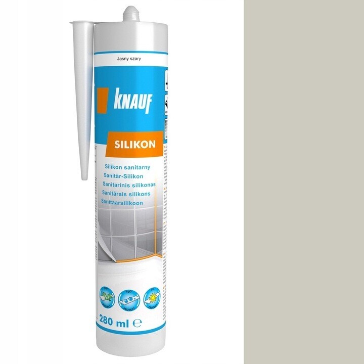 Sanitärsilikon KNAUF hellgrau 280ml