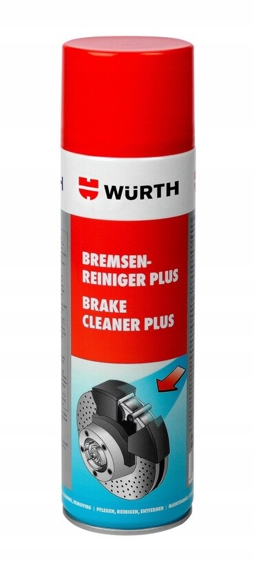 WÜRTH WURTH BREMSENREINIGER PLUS 500ML UNIVERSAL 08901810