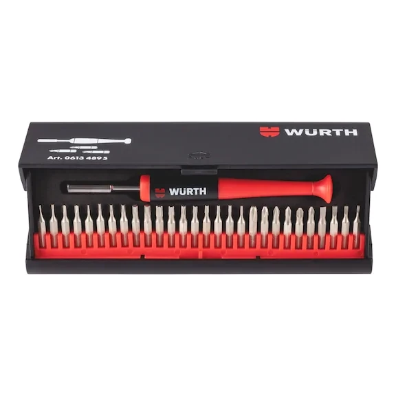 WÜRTH WURTH Feinmechanik-Schraubendreher Sortiment, 29-teilig 06134895