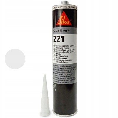 Sikaflex 221 weiß 300 ml SIKA Klebedichtstoff