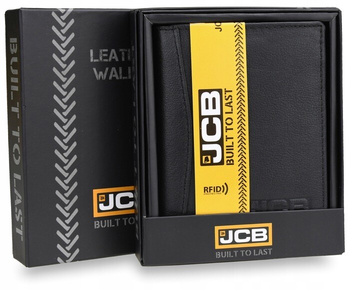 HERREN LEDERBRIEFTASCHE + BOX LEDER-RFID JCB Geldbörse