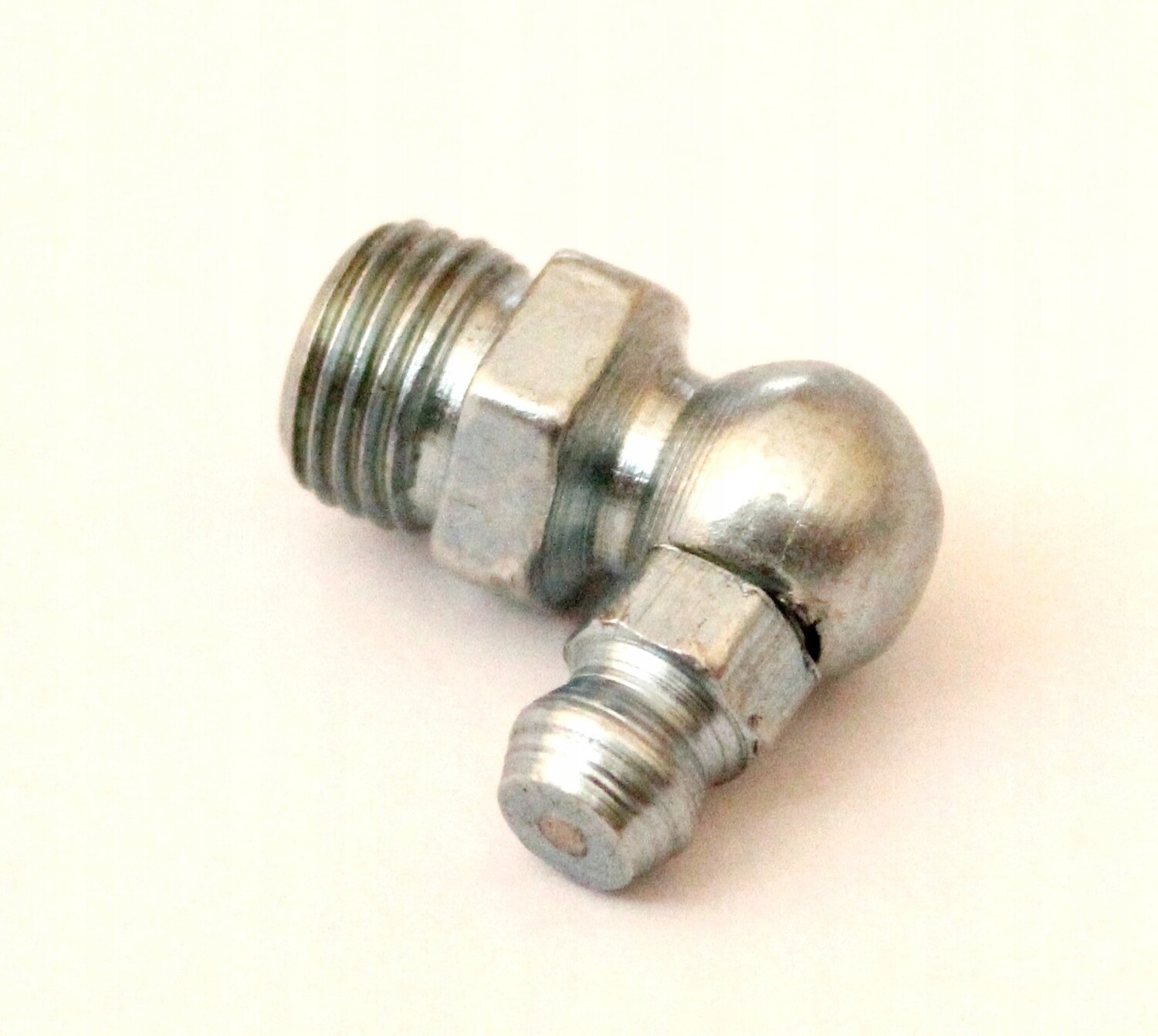 Set 10x JCB Winkelnippel 1/8 Zoll / Schmiernippel  90 Grad Winkel für JCB Baumaschinen .