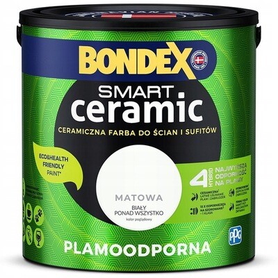 Bondex Keramik-Wandfarbe 2,5 l mattweiß