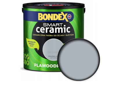 Bondex Keramik-Wandfarbe 2,5 l mattstahl