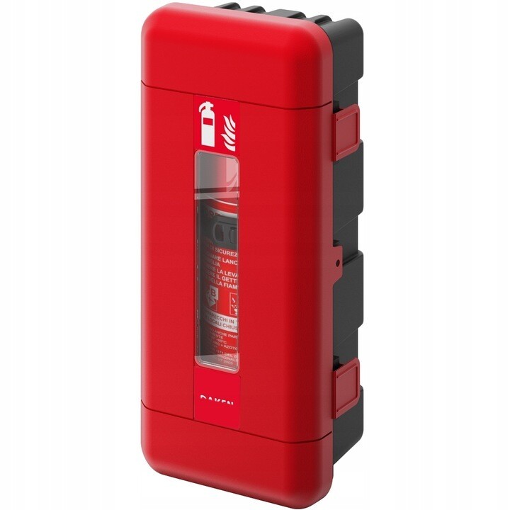 Feuerlöscherbox Daken REGON 6/9 kg (335x715x240) Anhänger Sattelzug Bus Landmaschinen LKW Feuerlöscherbox Daken REGON 6/9 kg (335x715x240) Anhänger Sattelzug Bus Landmaschinen LKW