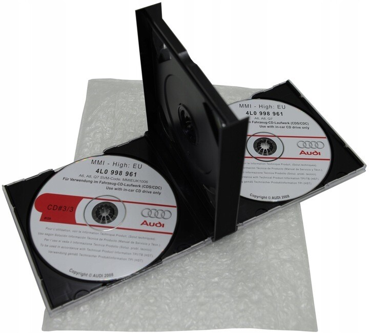 Original AUDI MMI 2G SOFTWARE 5570 BLUETOOTH 3CD UPDATE 4L0998961