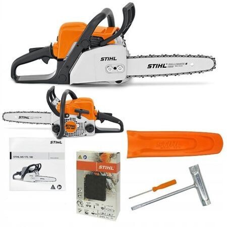 Stihl MS 180 Kettensäge XXL Starter Set