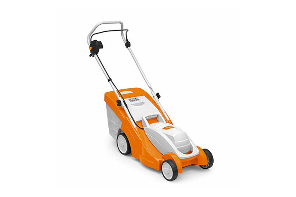 Stihl RME 339 leichter Elektro-Rasenmäher mit Profi-Handschuhe (1,2 kW, 37 cm) im Set