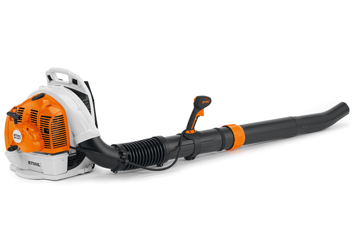 Stihl BR 450 C-EF Rucksackgebläse Benzin Gasgebläse Gebläse Laub (3,9 PS, 28 N) Benzingebläse 2-MIX-Motor