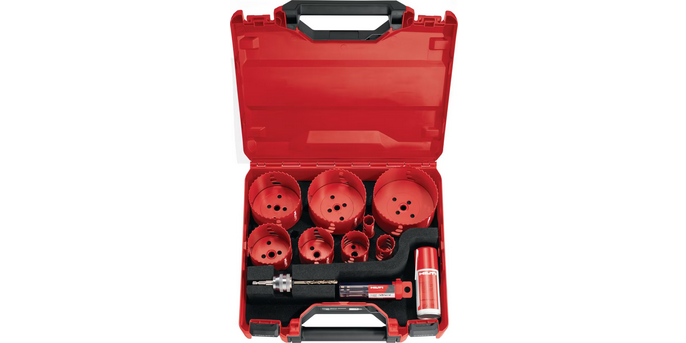 Hilti Lochsägen-Set HS-MU Set Hole Saw Carbide Soft Inlay Kof 2377792