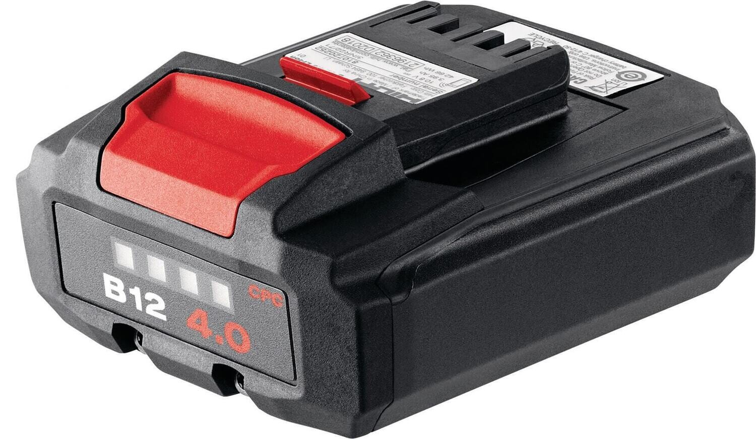 Hilti 12-V-Akku B12 4.0 Akkupaket B 12/4.0 Li-ion #2183144 4,0 Ah