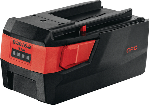 Hilti 36-V-Akku B36 5.2 Akkupaket B 36/5.2 #2098470 5,2 Ah Hilti 36-V-Akku B36 5.2 Akkupaket B 36/5.2 #2098470 5,2 Ah