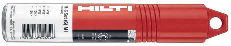 Hilti Hammerbohrersatz TE-C (SDS Plus) (metrisch) Hammerbohrer TE-C (6) M1 Set #2224211 Hilti Hammerbohrersatz TE-C (SDS Plus) (metrisch) Hammerbohrer TE-C (6) M1 Set #2224211
