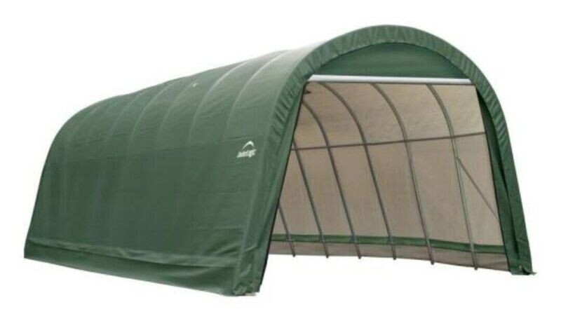 Garagenzelt 3x4.6m Zeltgarage Weidezelt Lagerzelt Mobiler Unterstand Garage Garagenzelt 3x4.6m Zeltgarage Weidezelt Lagerzelt Mobiler Unterstand Garage