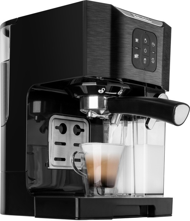 Express SENCOR 1450W Druckkaffeemaschine Espressomaschine mit Milchbehälter Express SENCOR 1450W Druckkaffeemaschine Espressomaschine mit Milchbehälter