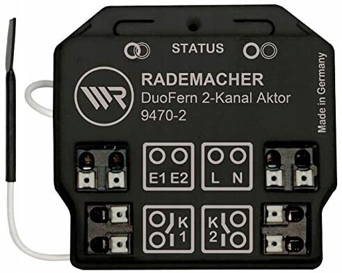 Rademacher 9470-2 RolloHomeControl DuoFern Universal-Aktor 2-Kanal (35140262