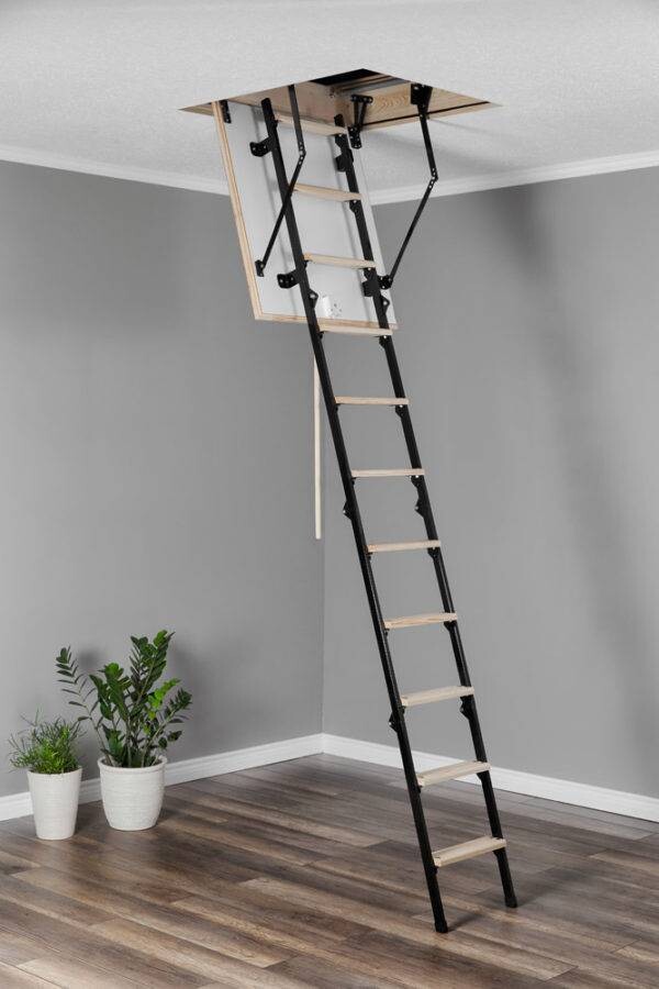 Dachbodentreppe Bodentreppe Speichertreppe Smal wärmegedämmt U Wert U = 1,22 W/m²k Auswahl der Maße