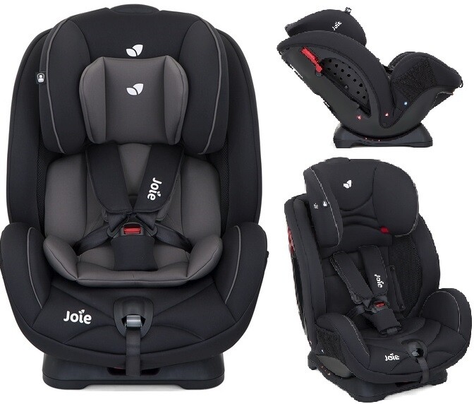 JOIE STAGES AUTOSITZ 0–25 kg RWF Kindersitz schwarz