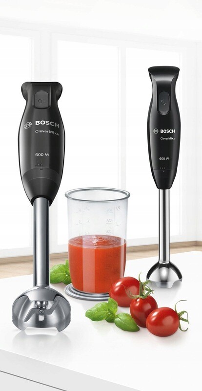 BOSCH Stabmixer, CleverMixx, 600 W, Schwarz MSM2610B BOSCH Stabmixer, CleverMixx, 600 W, Schwarz MSM2610B