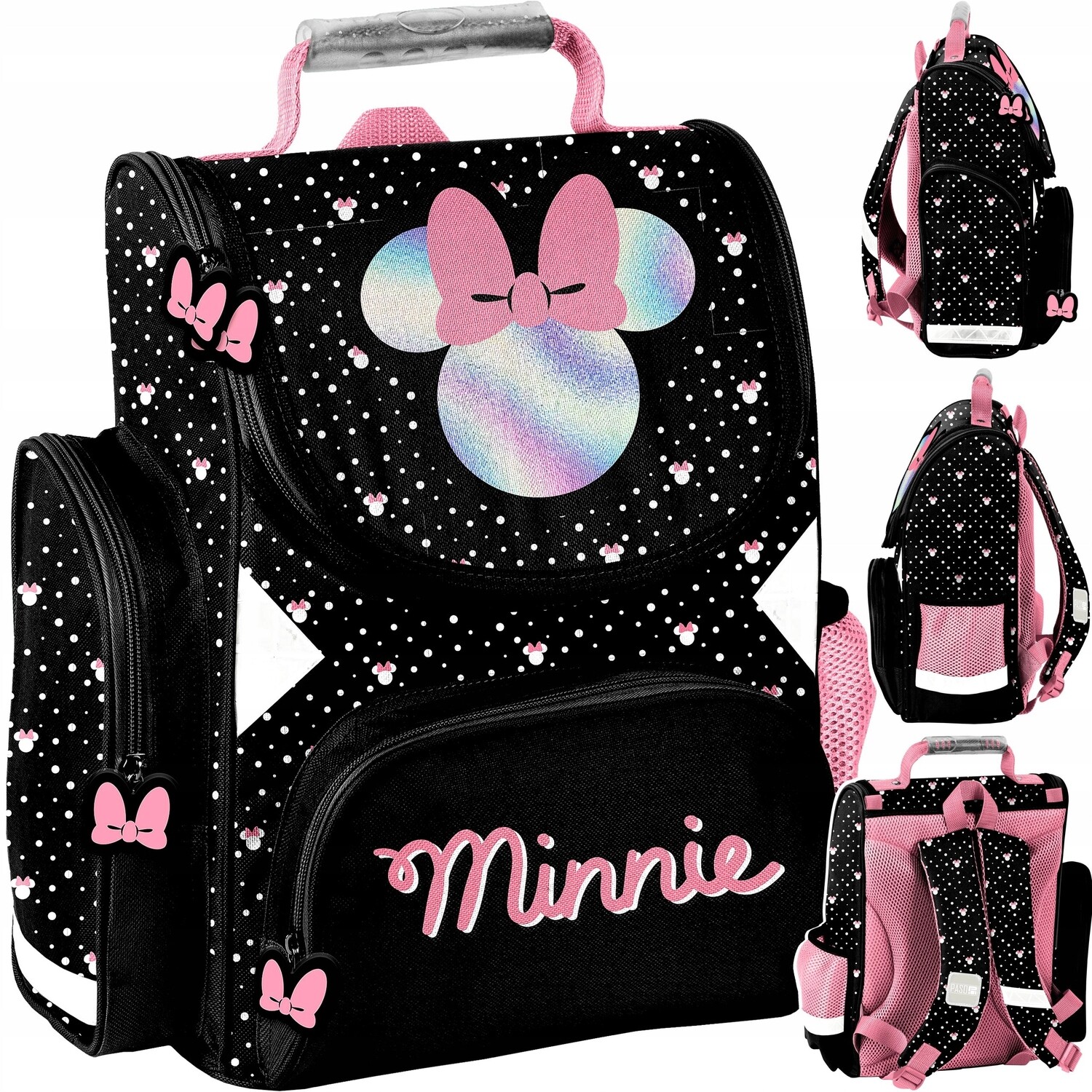 Minnie Maus Schulranzen Tornister Schultasche Design 3