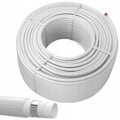 Aluverbundrohr Mehrschicht Verbundrohr PEX/AL/PE 16x2 200 m Metallverbundrohr Alu Installation Fußbodenheizung Aluverbundrohr Mehrschicht Verbundrohr PEX/AL/PE 16x2 200 m Metallverbundrohr Alu Installation Fußbodenheizung