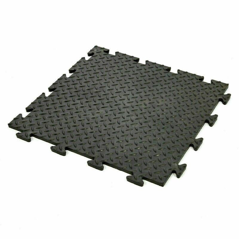 1 m²- PVC Klick-System Fliesen Garagenboden Werkstatt Anti-Rutsch Oberfläche 1 m²- PVC Klick-System Fliesen Garagenboden Werkstatt Anti-Rutsch Oberfläche
