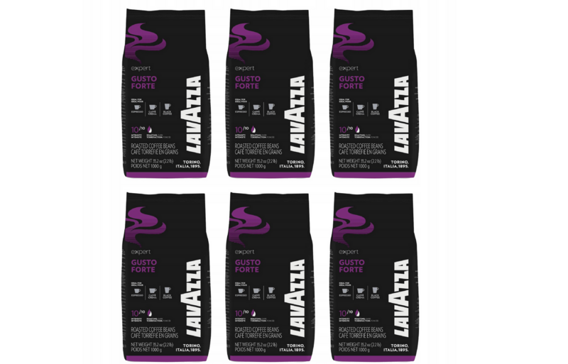 Kaffeebohnen LAVAZZA EXPERT GUSTO FORTE 6kg 6x1kg Kaffeebohnen LAVAZZA EXPERT GUSTO FORTE 6kg 6x1kg