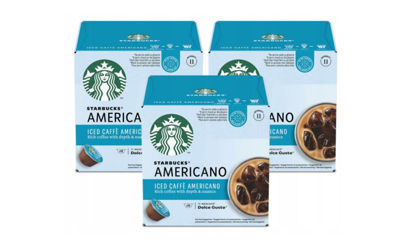 3× Starbucks Ice Americano Kapseln Eiskaffee Dolce Gusto 3× Starbucks Ice Americano Kapseln Eiskaffee Dolce Gusto